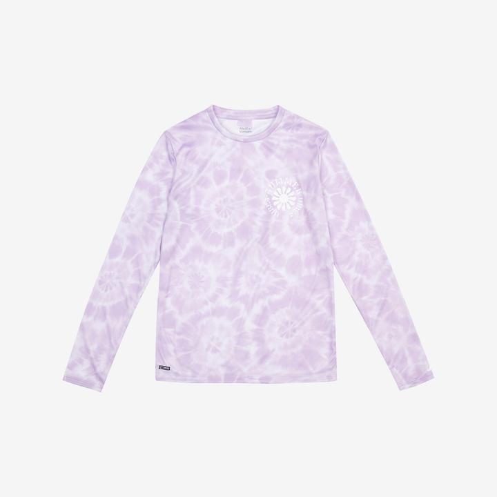 Image du produit Olaian T-shirt anti UV manches courtes surf Junior - 100 Vibes parme (12, 13, 14)