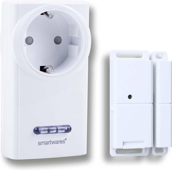 Produktbild Smartwares 10.043.95 Funksteckdose mit Magnetkontakt SH5-SET-KHC (Funkmodul)