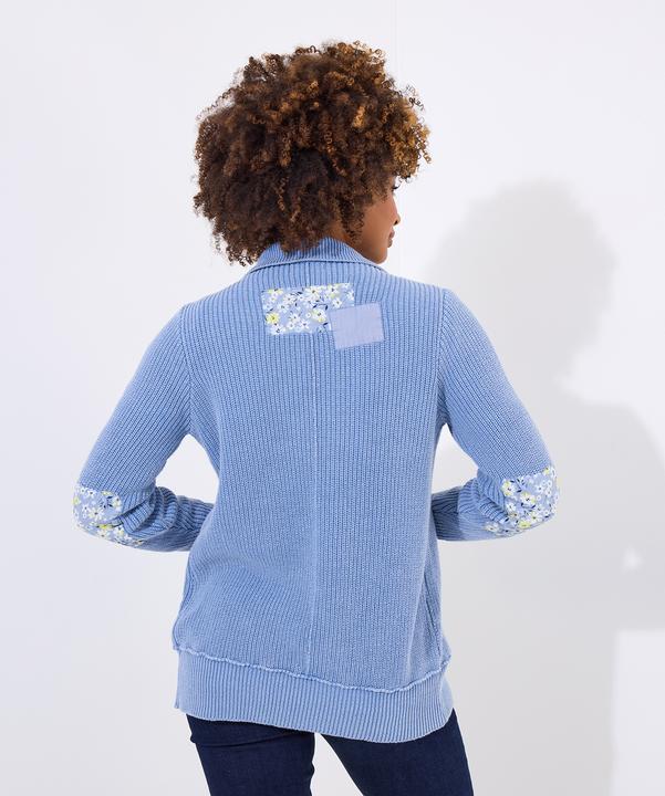Produktbild Joe Browns Floral Patchwork Ribbed Cardigan (M)