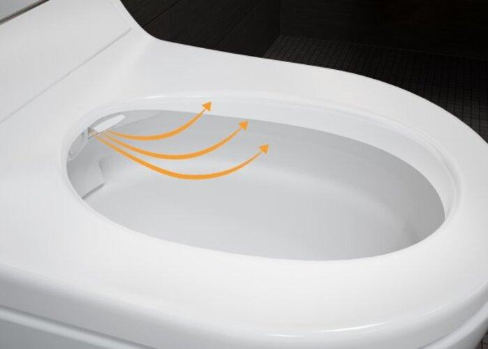 Image du produit Geberit Système complet de WC douche AquaClean Tuma blanc, couvercle blanc alpin