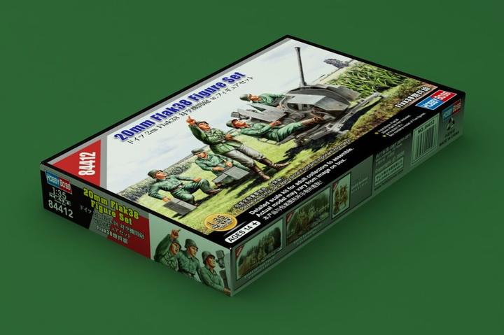 Actual product image Hobby Boss 20mm Flak38 Figure Set