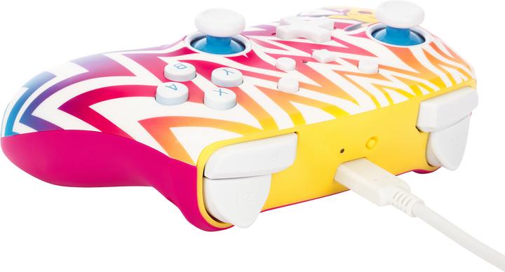 Actual product image PowerA Enhanced Wireless Controller Vibrant Pikachu (Switch, Switch Lite, Switch OLED)