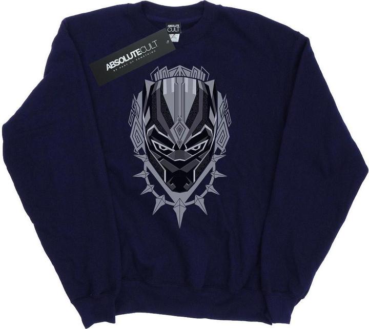 Image du produit Mens Black Panther Head Cotton Sweatshirt (XL)