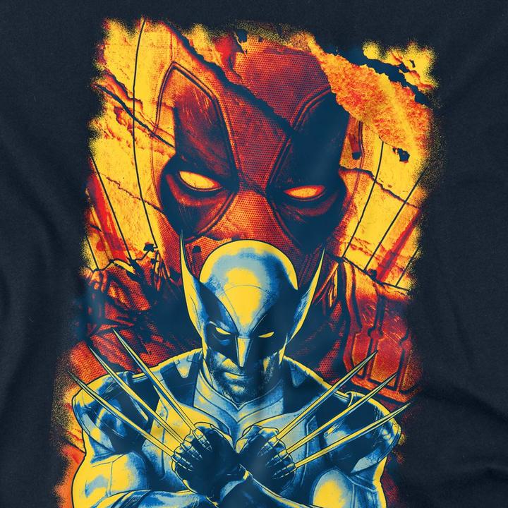 Actual product image Deadpool & Wolverine Unisex Adult Best Bubs T-Shirt (S)