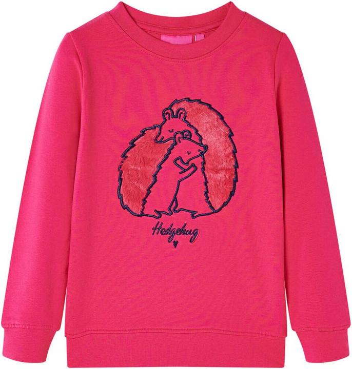Produktbild VidaXL Kinder-Sweatshirt Knallrosa 116,Material: 95 % Baumwolle. 5 (116)