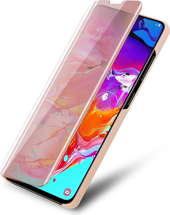 Actual product image Cadorabo Book Smart View Mirror Cover (Samsung Galaxy A70S, Samsung Galaxy A70)