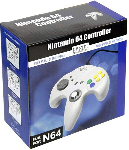 Produktbild Eaxus Gamepad für Nintendo N64 Grau