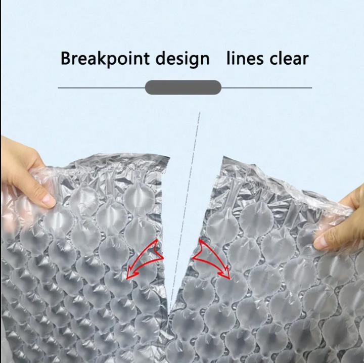Image du produit Plutoos Air Pack Logistik Verpackung Verdickung Aufblasbare Luftpolsterfolie Rolle