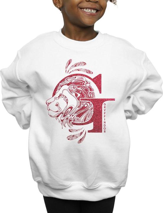 Produktbild Gryffindor Glitter Sweatshirt Mädchen (152, 158)