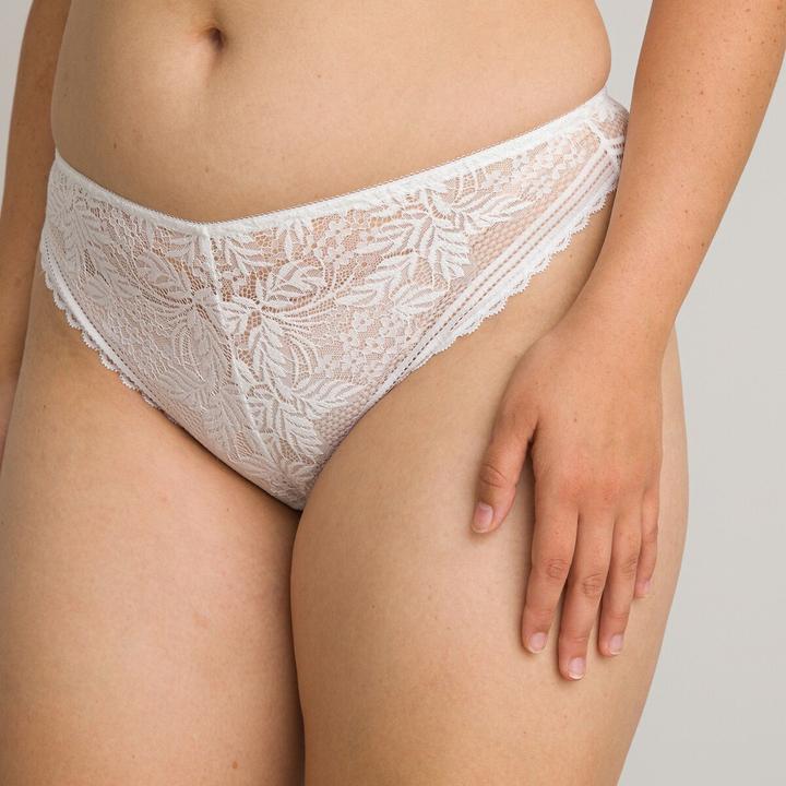 Immagine prodotto La Redoute Collections Slip Tanga in pizzo (W36/L38, Confezione singola)