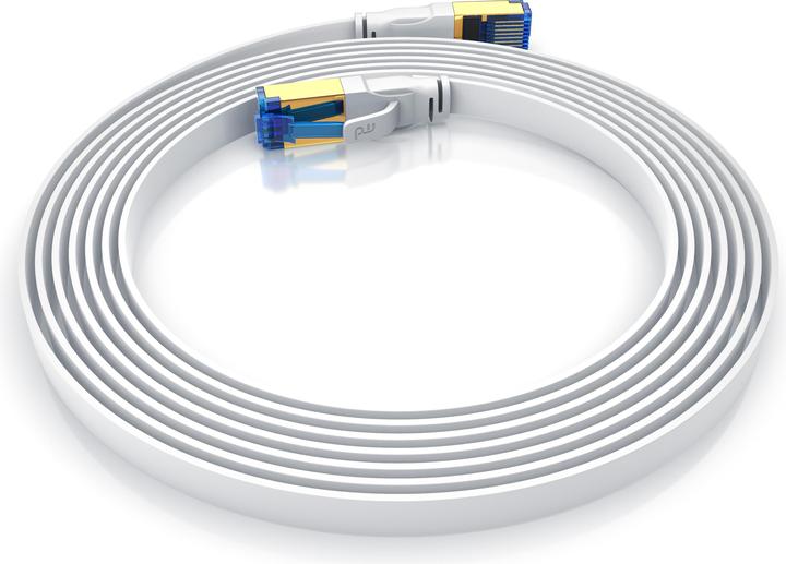Produktbild Primewire CAT 8.1 Netzwerkkabel Flach - LAN Patchkabel Datenkabel - Flachbandkabel Verlegekabel - Cat 6 Cat 7 (U/FTP, CAT8.1, 5 m)