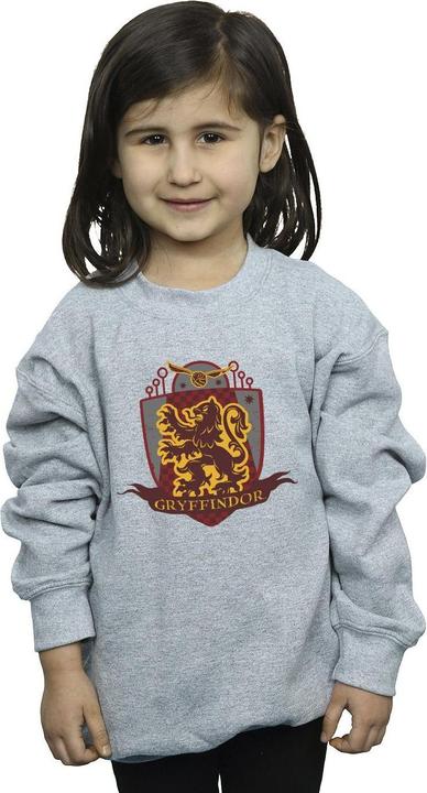Actual product image Girls Gryffindor Chest Badge Sweatshirt (104)