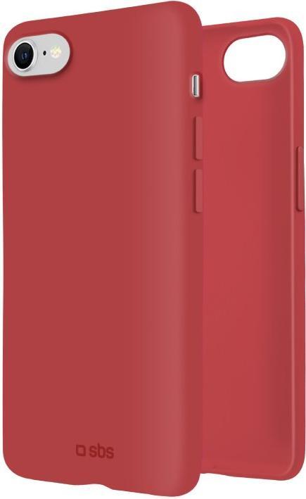 Immagine prodotto SBS Cover Sensity per iPhone SE 2022/SE 2020/8/7 rosso ciliegia (Apple iPhone SE (seconda generazione), Apple iPhone SE (terza generazione))