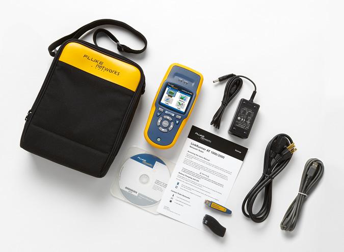 Produktbild Netscout LinkRunner AT 2000 Network Auto-Tester (fiber + s/w