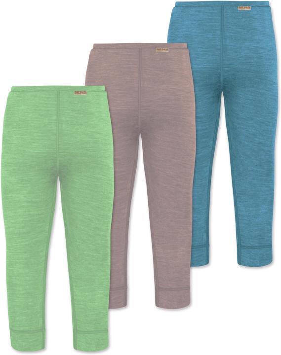 Produktbild Normani 3er Pack Baby Merino Hose Unterhose „Tihoi" - 9509 (62)