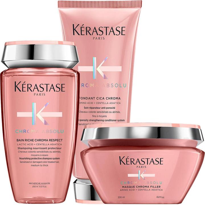 Kérastase Chroma Absolu Riche Pflegeset (Haarpflege set)