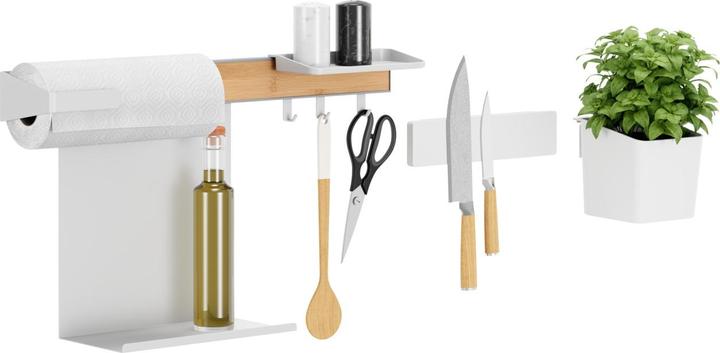 Productafbeelding tesa Keuken organiser combi set L om te lijmen, installatie zonder boren