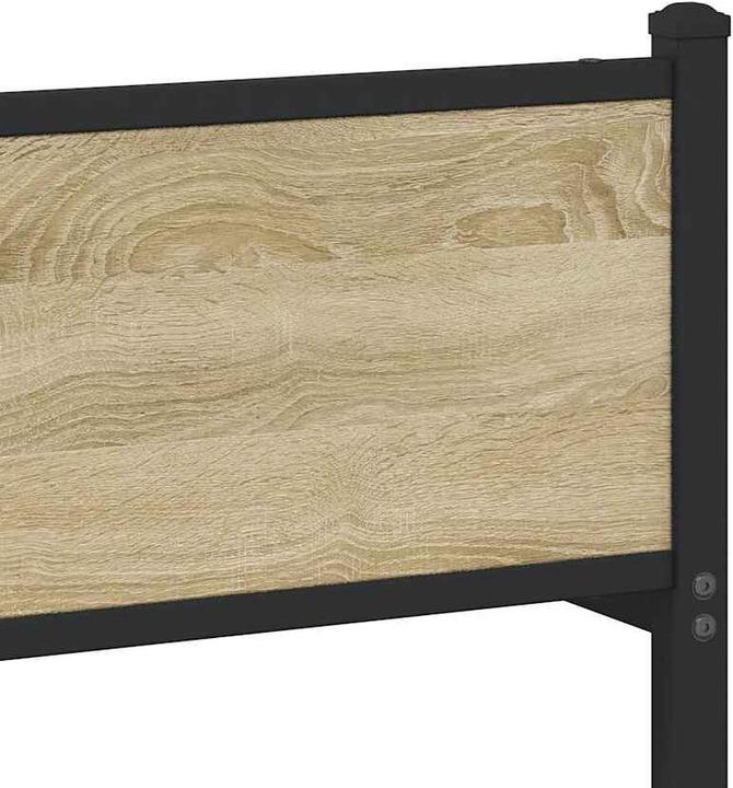 Produktbild VidaXL Bettgestell mit Kopf- und Fussteil 120 x 190cm (120 x 190 cm)