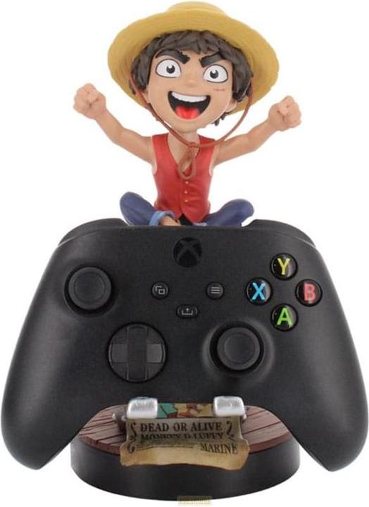 Image du produit Exquisite Gaming One Piece Cable Guys Porte-charge Monkey D. Ruffy Wanted Poster 21 cm