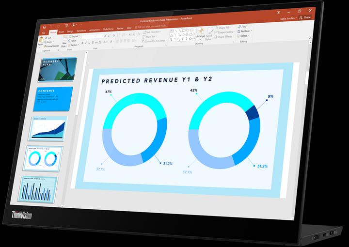 Produktbild Lenovo ThinkVision M14d (2240 x 1400 Pixel, 14")