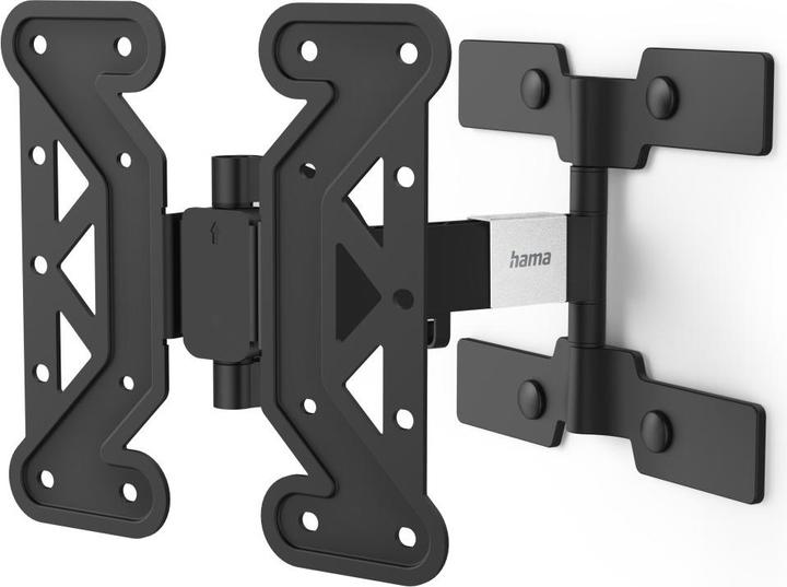 Image du produit Hama Support TV mural, inclinable, pivotant, extra-plat, 122 cm (48") jusqu'à 25 kg (Mur, 48", 25 kg)
