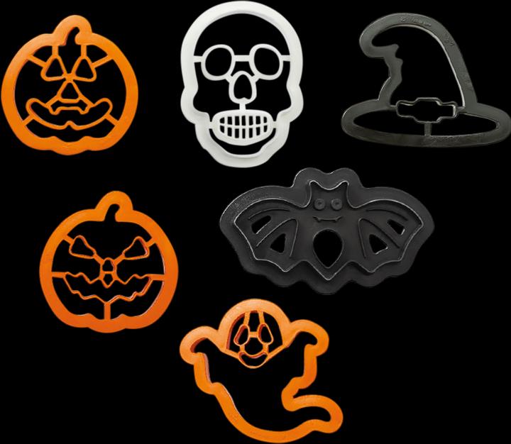 Actual product image Decora Cookie Cutter Halloween 2019 Exhibition Display 48 Pcs.