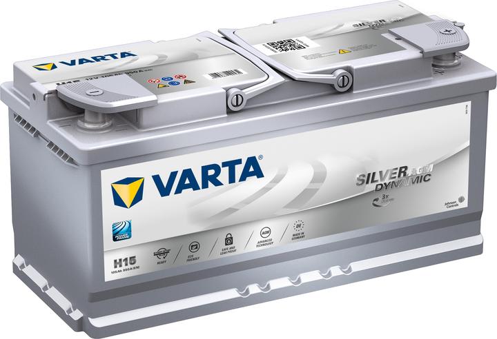 Varta Silver Dynamic AGM (12 V, 105 Ah, 950 A)