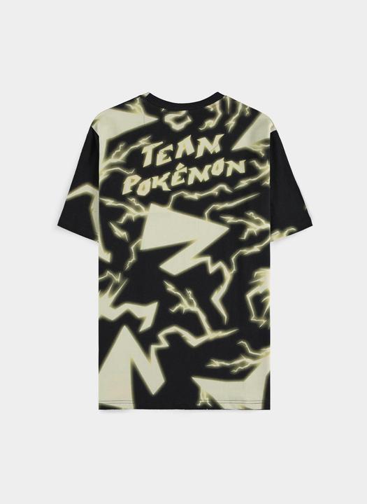Productafbeelding Difuzed Pokémon - Pikachu Lightning Digital AOP T-shirt met korte mouwen - L (L)