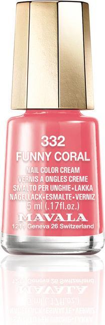 Actual product image Mavala Mini Colour's nail polish (Funny Coral, Colour paint)