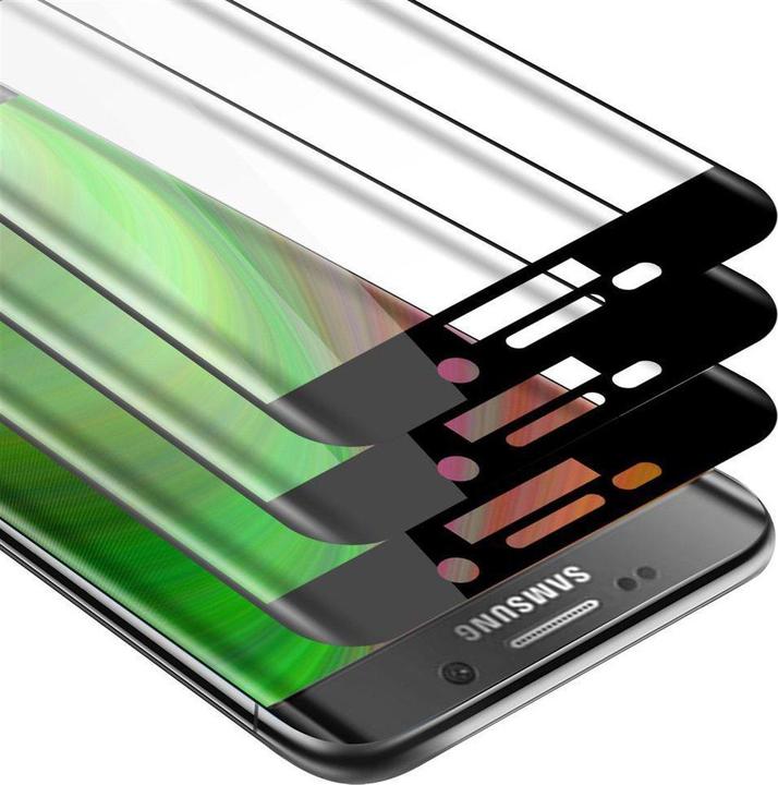 Immagine prodotto Cadorabo Vetro di protezione del display a schermo intero (3 Pezzo/i, Samsung Galaxy S6 Edge)