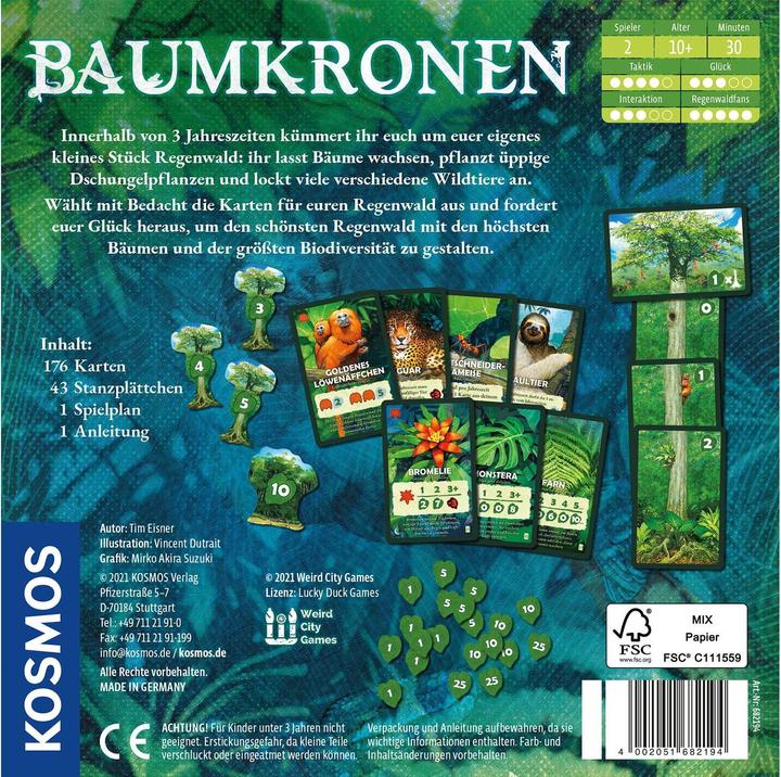 Produktbild Kosmos Baumkronen, d (Deutsch)