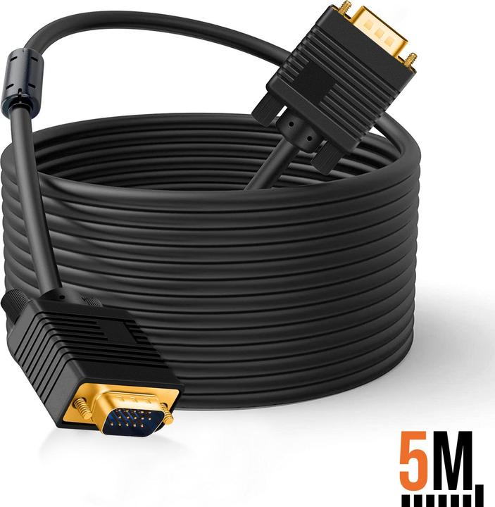 Produktbild LinQ VGA Videokabel 5m (5 m, VGA)