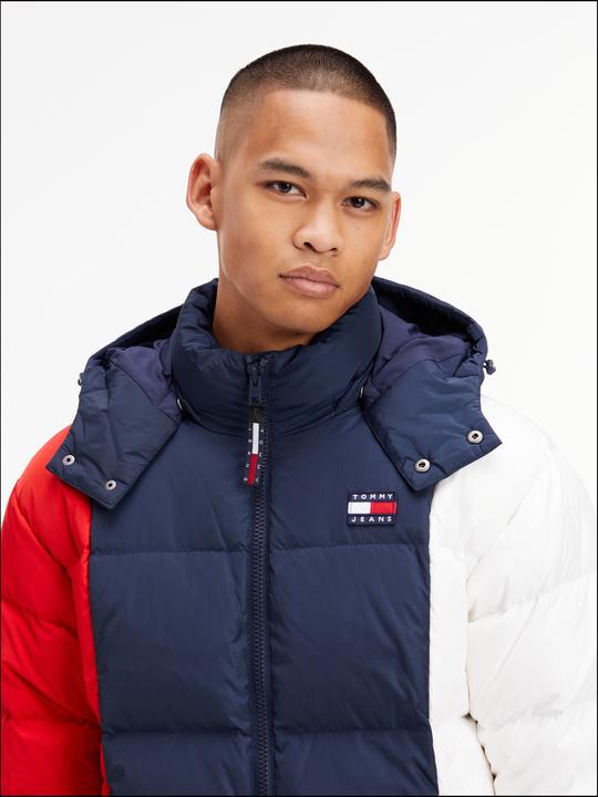 Actual product image Tommy Hilfiger Tommy Jeans Alaska Colorblock Puffer - 88615 (M)