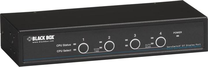 Actual product image Black Box KVM Switch 4 Port KV9704A