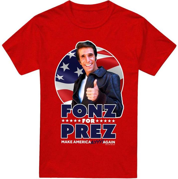 Produktbild Happy Days Fonz for Prez TShirt (XXL)