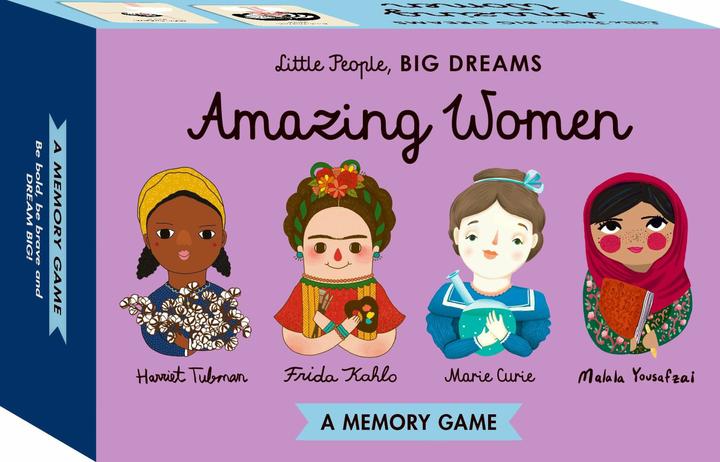 Actual product image Little People, BIG DREAMS Amazing Women Memory Game (English)