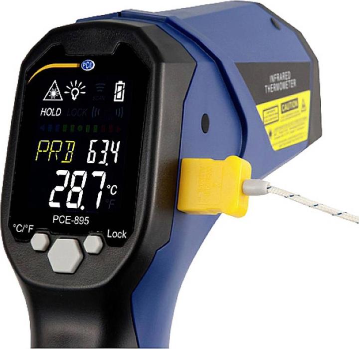 Actual product image PCE Instruments PCE-895 Digital Thermometer Optics 60:1