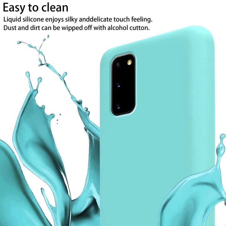 Produktbild Cadorabo TPU Cover Handy Kette Liquid (Samsung Galaxy S20+)