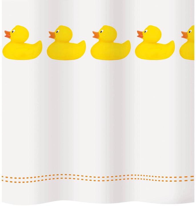 Image du produit Diaqua Rideau de douche textile Duckie (120 x 200 cm)