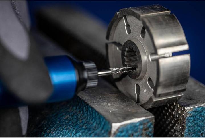 Actual product image Pferd Carbide burrs round 6x13 mm shank ø 3 mm serration 3 PLUS for universal use (43 mm)