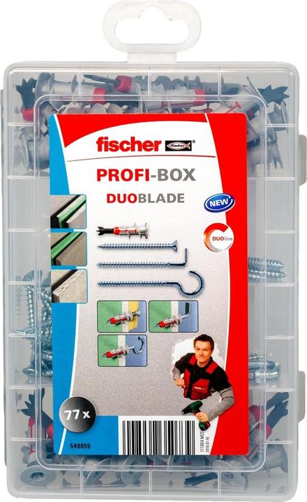 Produktbild Fischer Profibox DUOBLADE + S + H (35) NV (77 Stk.)