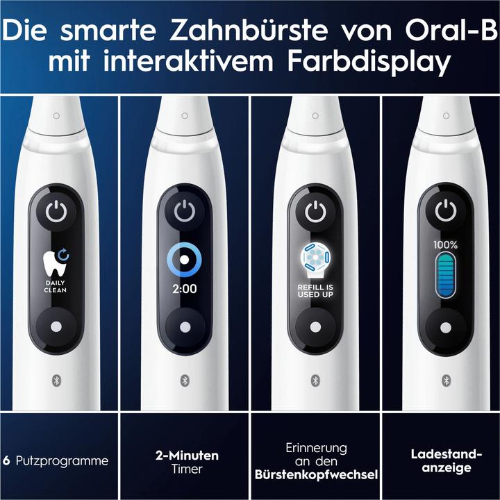 Actual product image Oral-B iO Series 8 + Sensitive (Oscillating toothbrush)