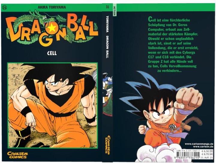 Produktbild Dragon Ball, Band 31 (Deutsch, Akira Toriyama, 2001)