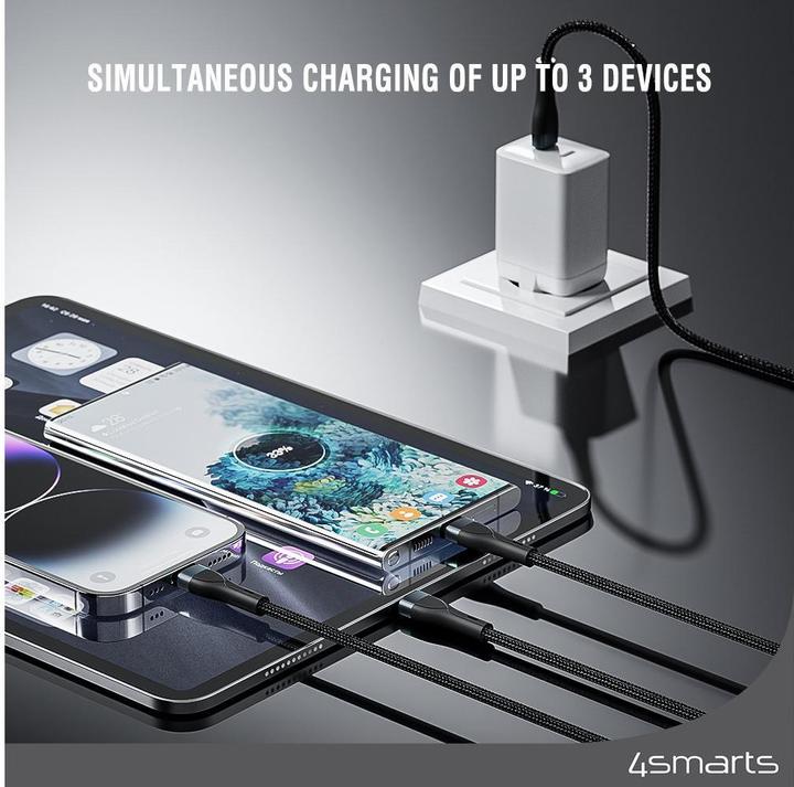 Produktbild 4smarts 3in1 (1.50 m, USB 2.0)