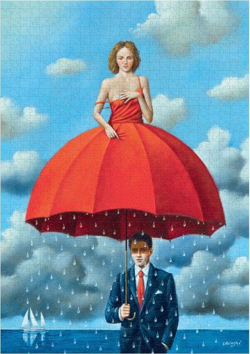 Actual product image Good Loot Rafal Olbinski Imagination Puzzle Defence Against Banality (1000 pieces) (1000 pieces)