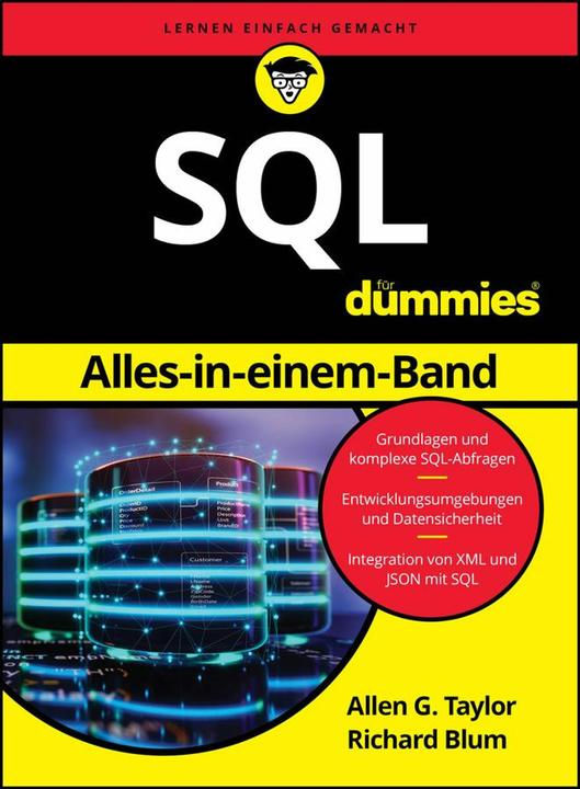 Image du produit SQL Alles-in-einem-Band für Dummies (Allemand, Allen G. Taylor, Richard Blum, 2024)