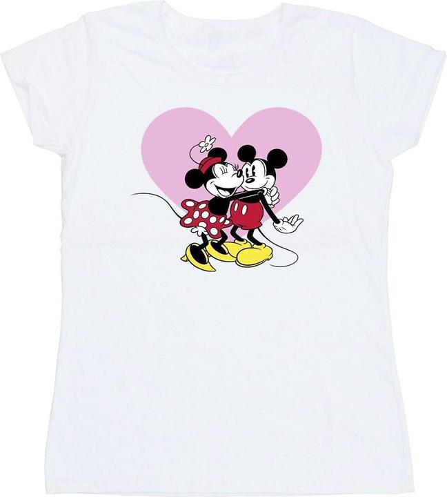 Actual product image Disney Womens/Ladies Mickey Mouse Love Languages Cotton T-Shirt (S)
