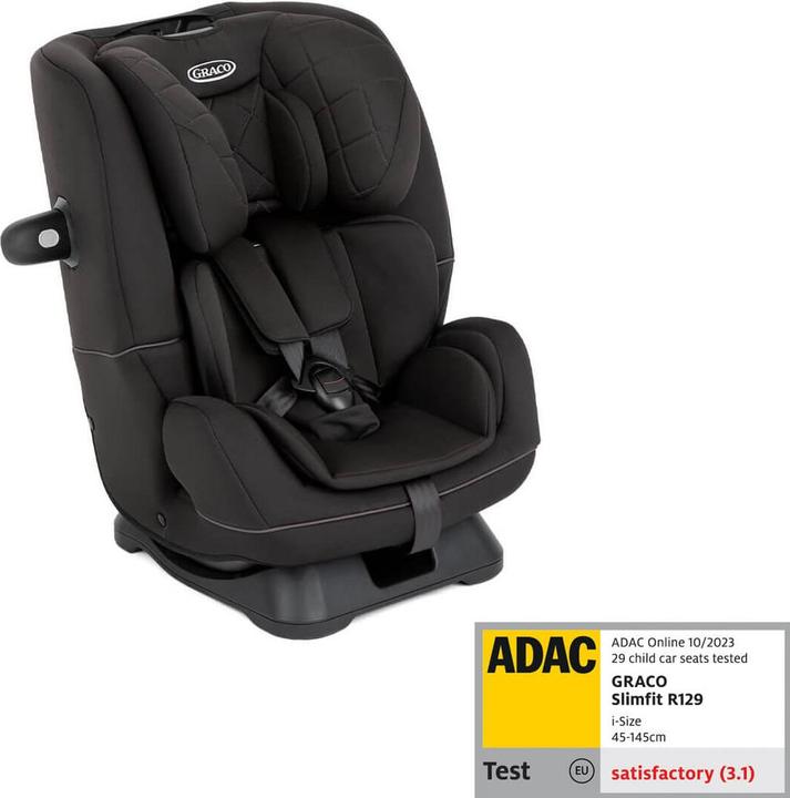 Actual product image Graco SLIMFIT I-SIZE R129 (Child seat, ECE R129/i-Size Standard)
