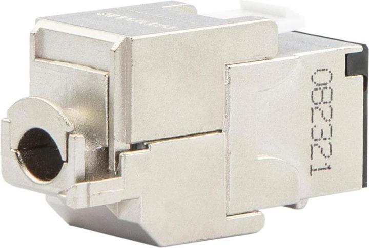 Actual product image Dätwyler IT Infra Keystone module KS-T Plus 1/8 tool-less Cat.6A (IEC) 1 (Keystone module)