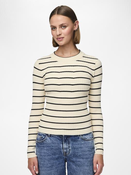 Actual product image Pieces Pccrista Ls O-Neck Knit Noos Bc (XS)